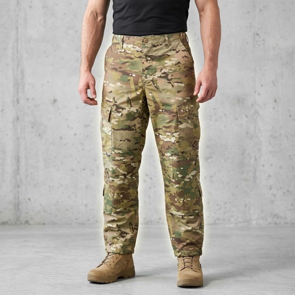 Army Fracu Ocp Combat Uniform Pants M Short Propper Camo Button Fly Gorpcore